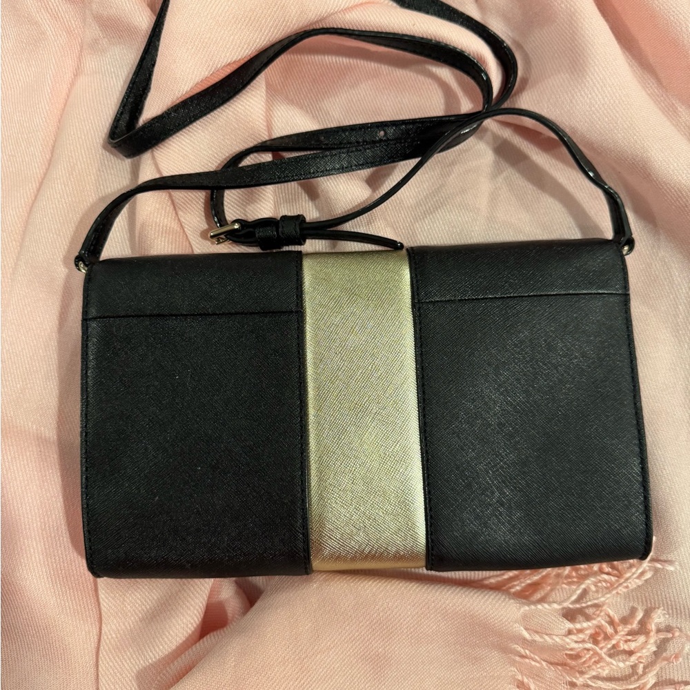Kate Spade Black and Gold Women's Bag - Picture 6 of 6